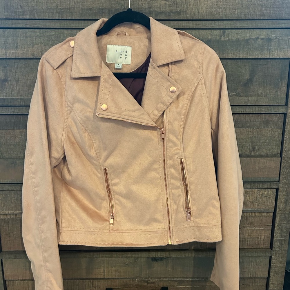 Asymmetrical Moto jacket- size Medium- never worn